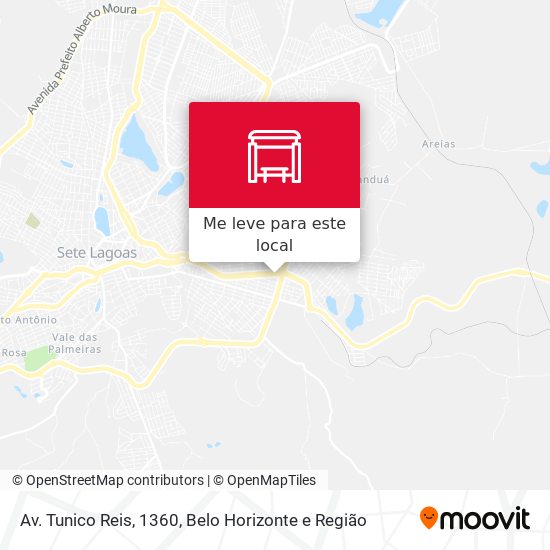 Av. Tunico Reis, 1360 mapa