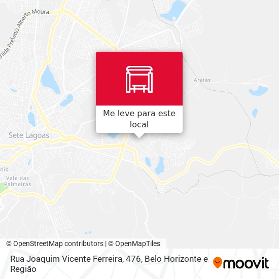 Rua Joaquim Vicente Ferreira, 476 mapa
