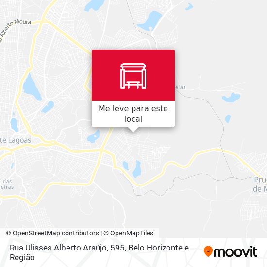 Rua Ulisses Alberto Araújo, 595 mapa