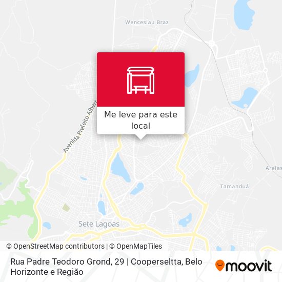 Rua Padre Teodoro Grond, 29 | Cooperseltta mapa