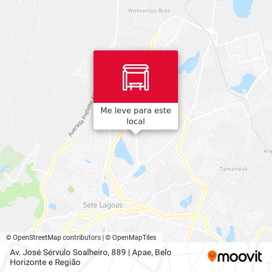 Av. José Sérvulo Soalheiro, 889 | Apae mapa
