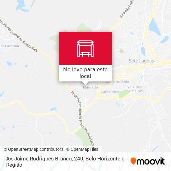 Av. Jaime Rodrigues Branco, 240 mapa