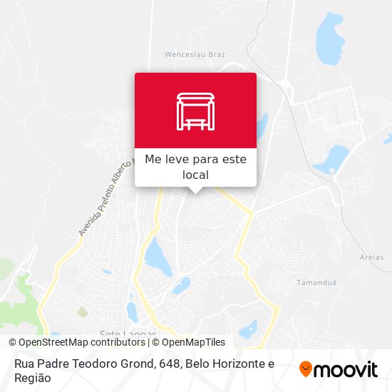 Rua Padre Teodoro Grond, 648 mapa