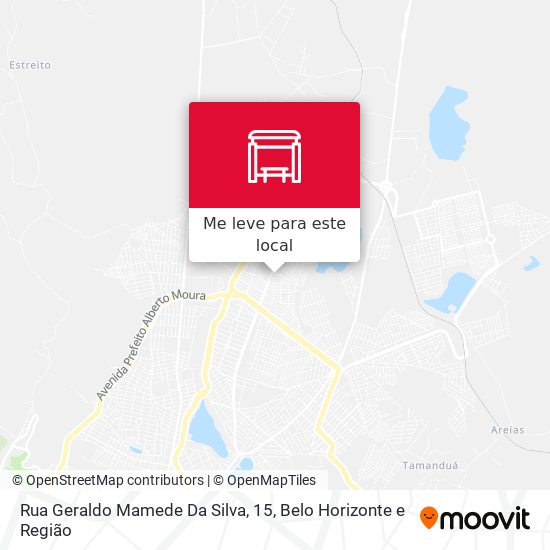 Rua Geraldo Mamede Da Silva, 15 mapa