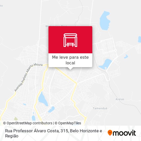 Rua Professor Álvaro Costa, 315 mapa