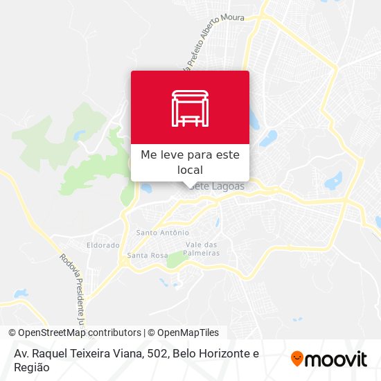 Av. Raquel Teixeira Viana, 502 mapa