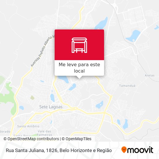 Rua Santa Juliana, 1826 mapa