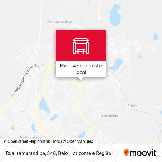 Rua Itamarandiba, 348 mapa