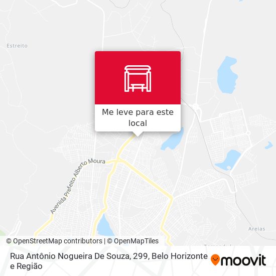 Rua Antônio Nogueira De Souza, 299 mapa