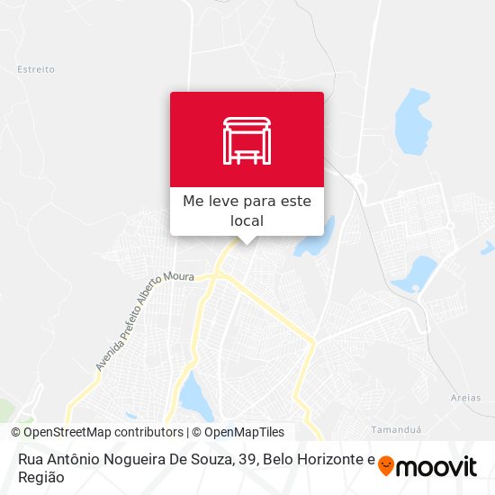 Rua Antônio Nogueira De Souza, 39 mapa
