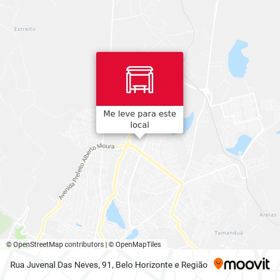 Rua Juvenal Das Neves, 91 mapa