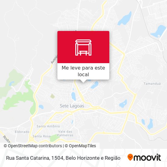 Rua Santa Catarina, 1504 mapa
