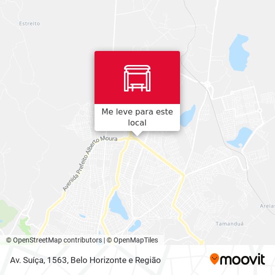 Av. Suíça, 1563 mapa