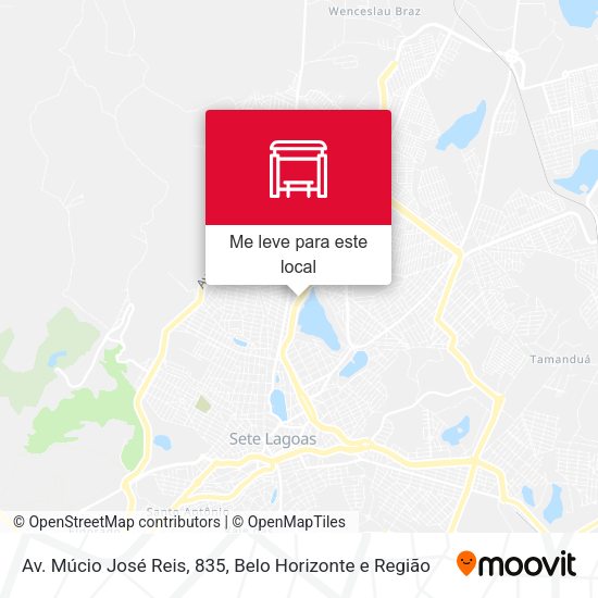 Av. Múcio José Reis, 835 mapa