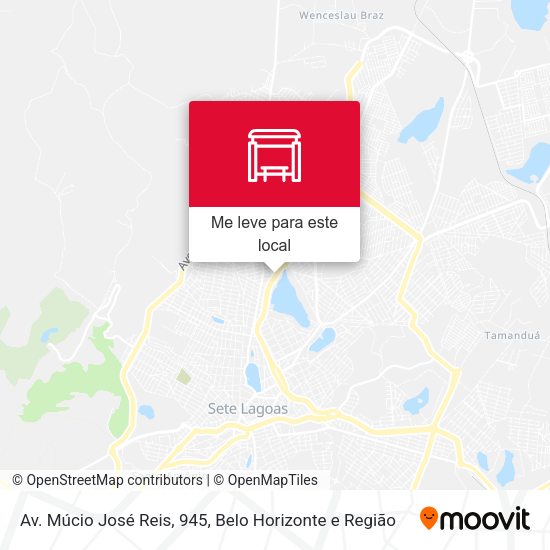 Av. Múcio José Reis, 945 mapa
