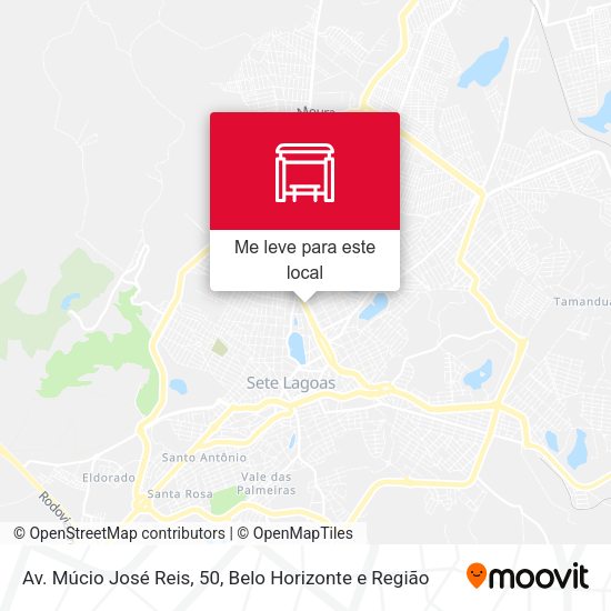 Av. Múcio José Reis, 50 mapa