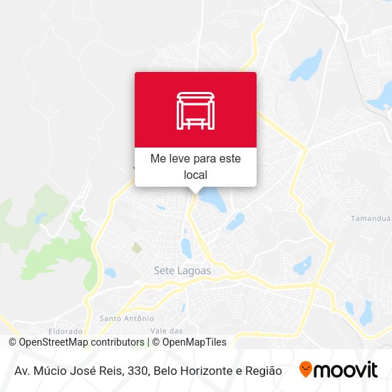 Av. Múcio José Reis, 330 mapa