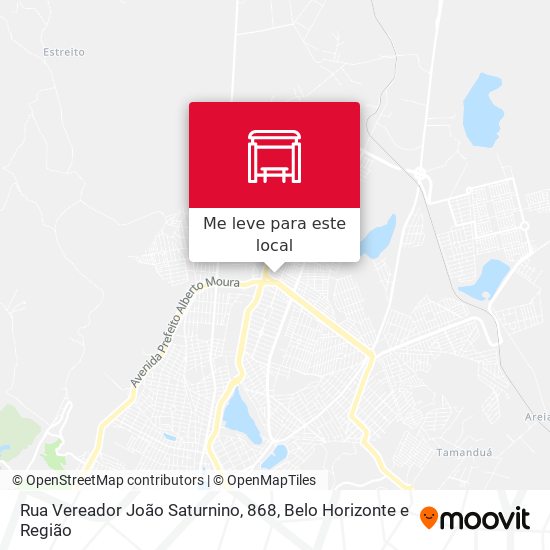 Rua Vereador João Saturnino, 868 mapa