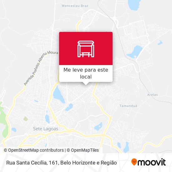 Rua Santa Cecília, 161 mapa