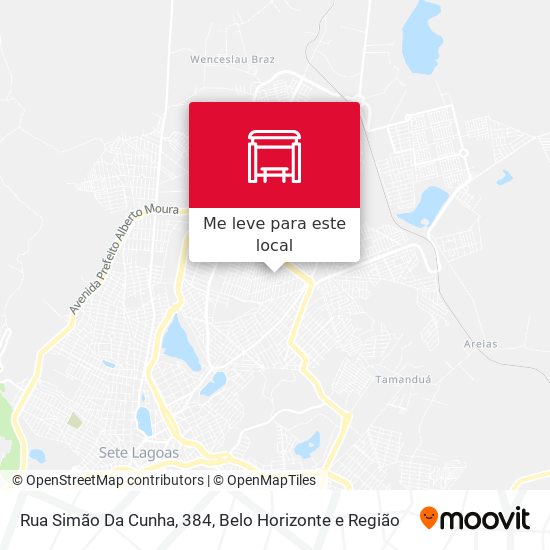 Rua Simão Da Cunha, 384 mapa