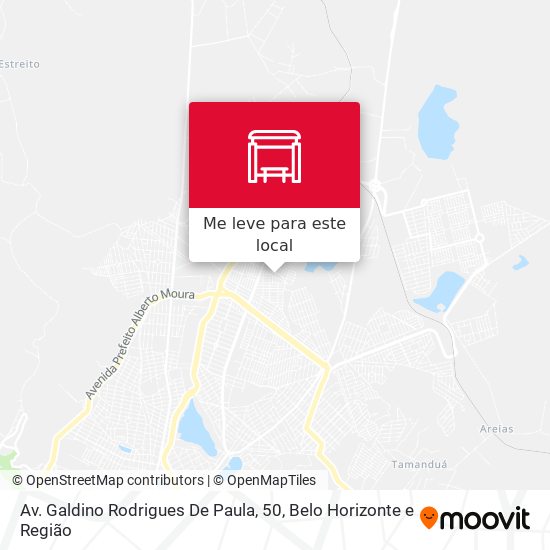 Av. Galdino Rodrigues De Paula, 50 mapa
