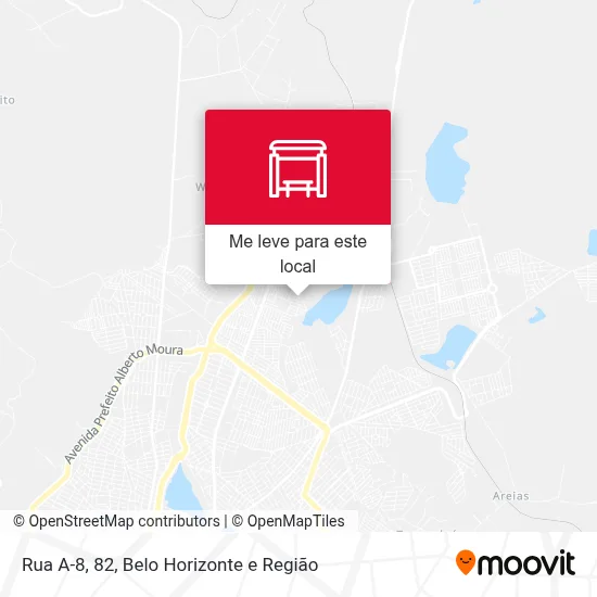 Rua A-8, 82 mapa