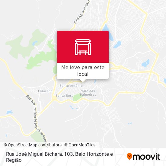 Rua José Miguel Bichara, 103 mapa
