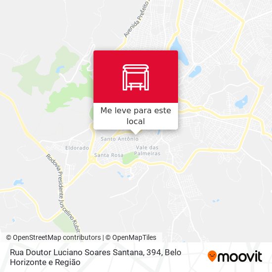 Rua Doutor Luciano Soares Santana, 394 mapa
