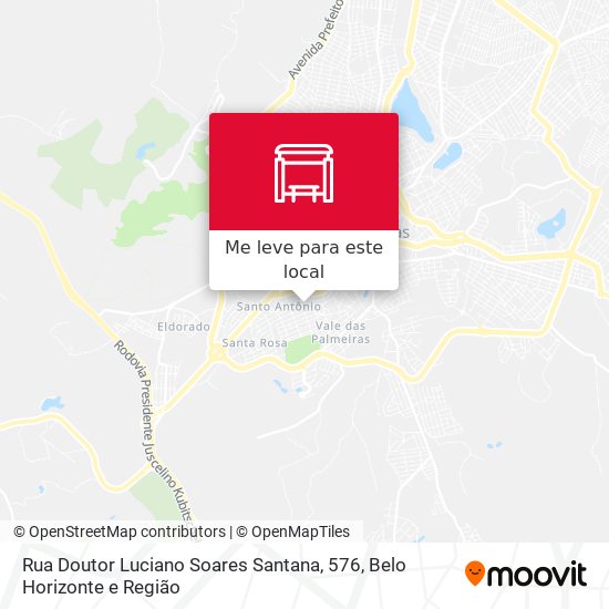 Rua Doutor Luciano Soares Santana, 576 mapa