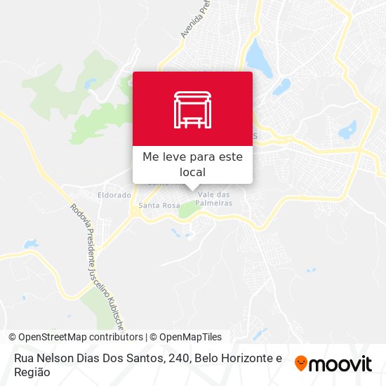 Rua Nelson Dias Dos Santos, 240 mapa