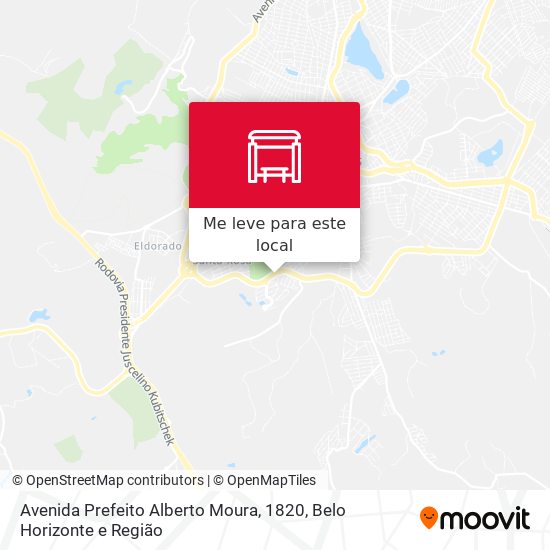 Avenida Prefeito Alberto Moura, 1820 mapa