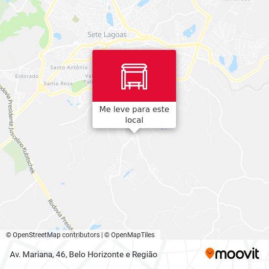 Av. Mariana, 46 mapa