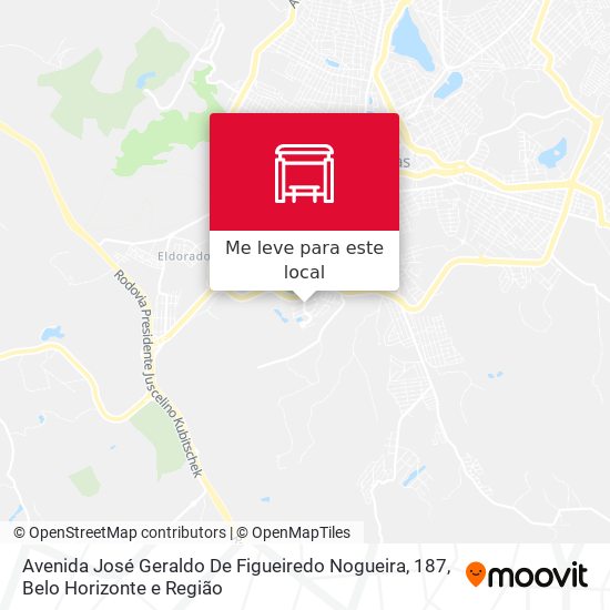 Avenida José Geraldo De Figueiredo Nogueira, 187 mapa