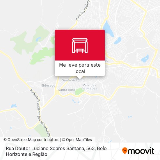 Rua Doutor Luciano Soares Santana, 563 mapa