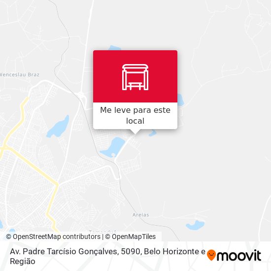Av. Padre Tarcísio Gonçalves, 5090 mapa