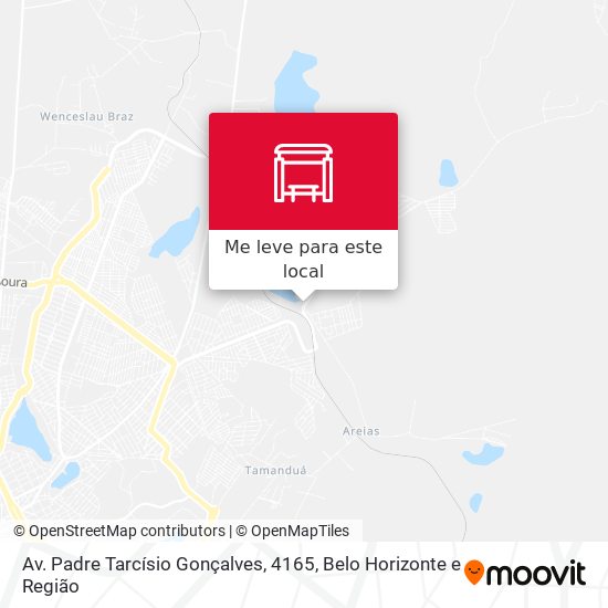 Av. Padre Tarcísio Gonçalves, 4165 mapa