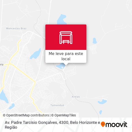 Av. Padre Tarcísio Gonçalves, 4300 mapa