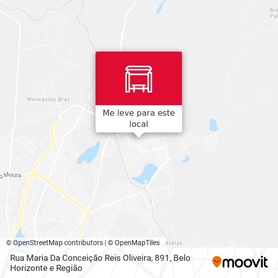 Rua Maria Da Conceição Reis Oliveira, 891 mapa