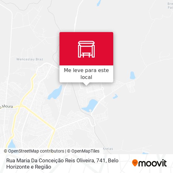 Rua Maria Da Conceição Reis Oliveira, 741 mapa
