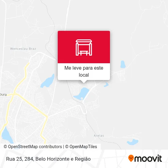 Rua 25, 284 mapa