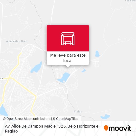 Av. Alice De Campos Maciel, 325 mapa