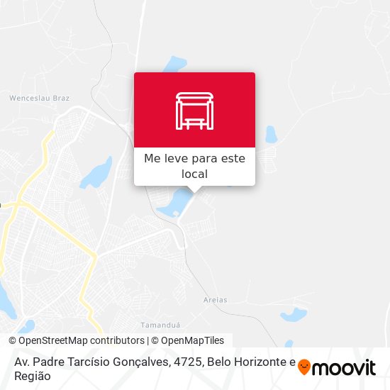 Av. Padre Tarcísio Gonçalves, 4725 mapa