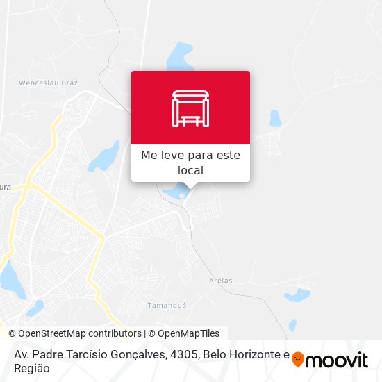 Av. Padre Tarcísio Gonçalves, 4305 mapa