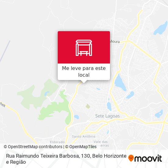 Rua Raimundo Teixeira Barbosa, 130 mapa