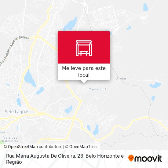 Rua Maria Augusta De Oliveira, 23 mapa