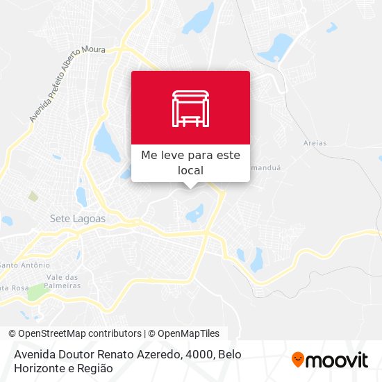 Avenida Doutor Renato Azeredo, 4000 mapa