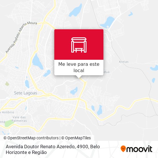 Avenida Doutor Renato Azeredo, 4900 mapa
