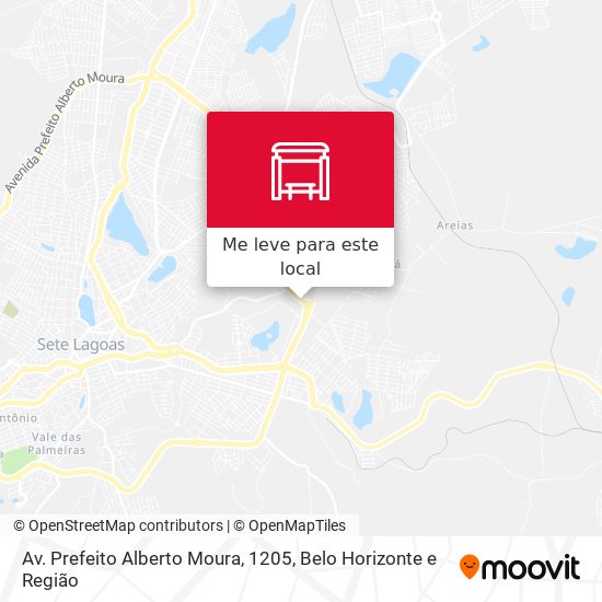 Av. Prefeito Alberto Moura, 1205 mapa