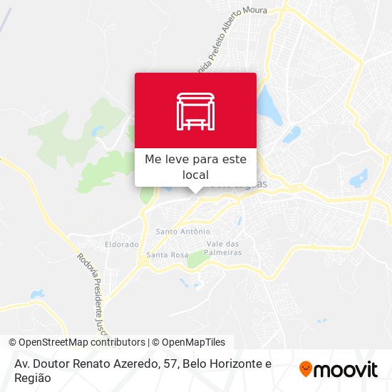 Av. Doutor Renato Azeredo, 57 mapa
