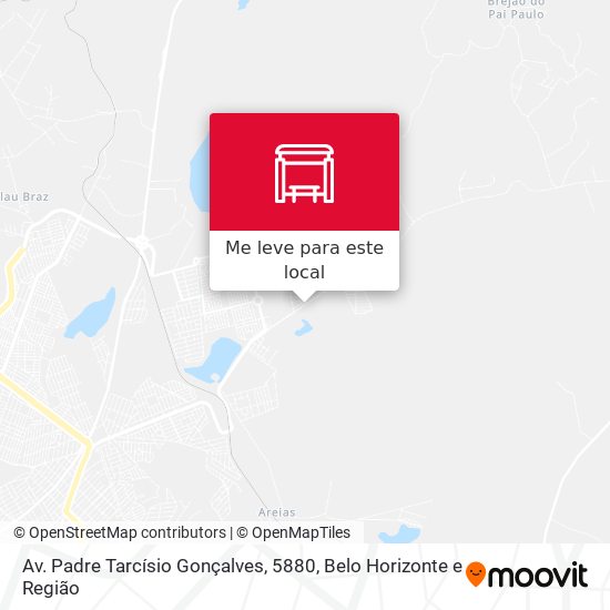 Av. Padre Tarcísio Gonçalves, 5880 mapa